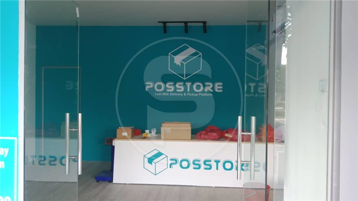 Posstore-Partition Wall
