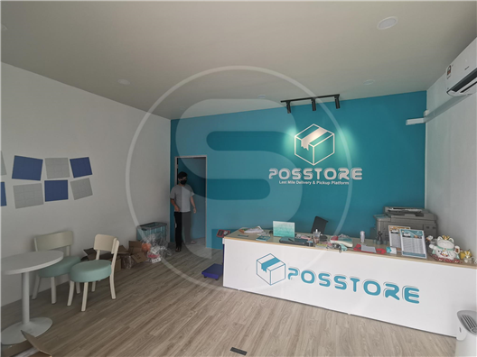 Posstore-Partition Wall