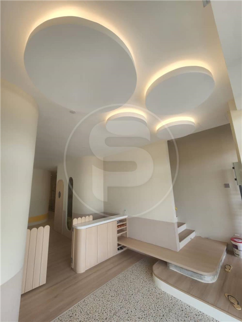 Taiyo Curve ceiling partition - Austin Crest  