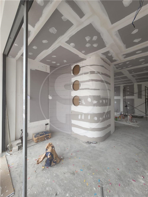 Taiyo Curve ceiling partition - Austin Crest  