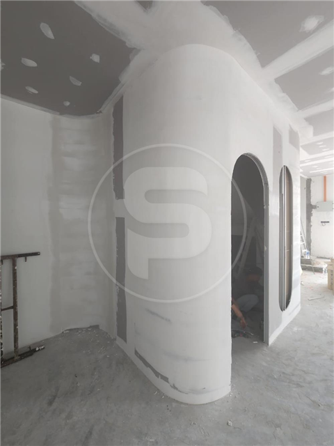 Taiyo Curve ceiling partition - Austin Crest  